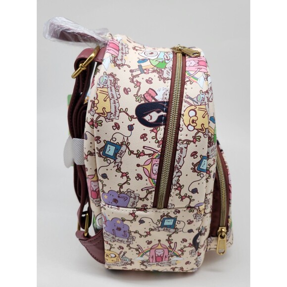 Loungefly Adventure Time Banner Mini Backpack Finn Jake BMO Marceline Bubblegum main image 6